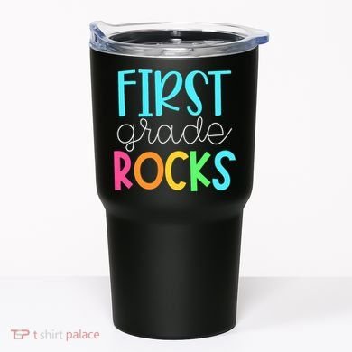 1st Teacher Team - First Grade Rocks Tumbler