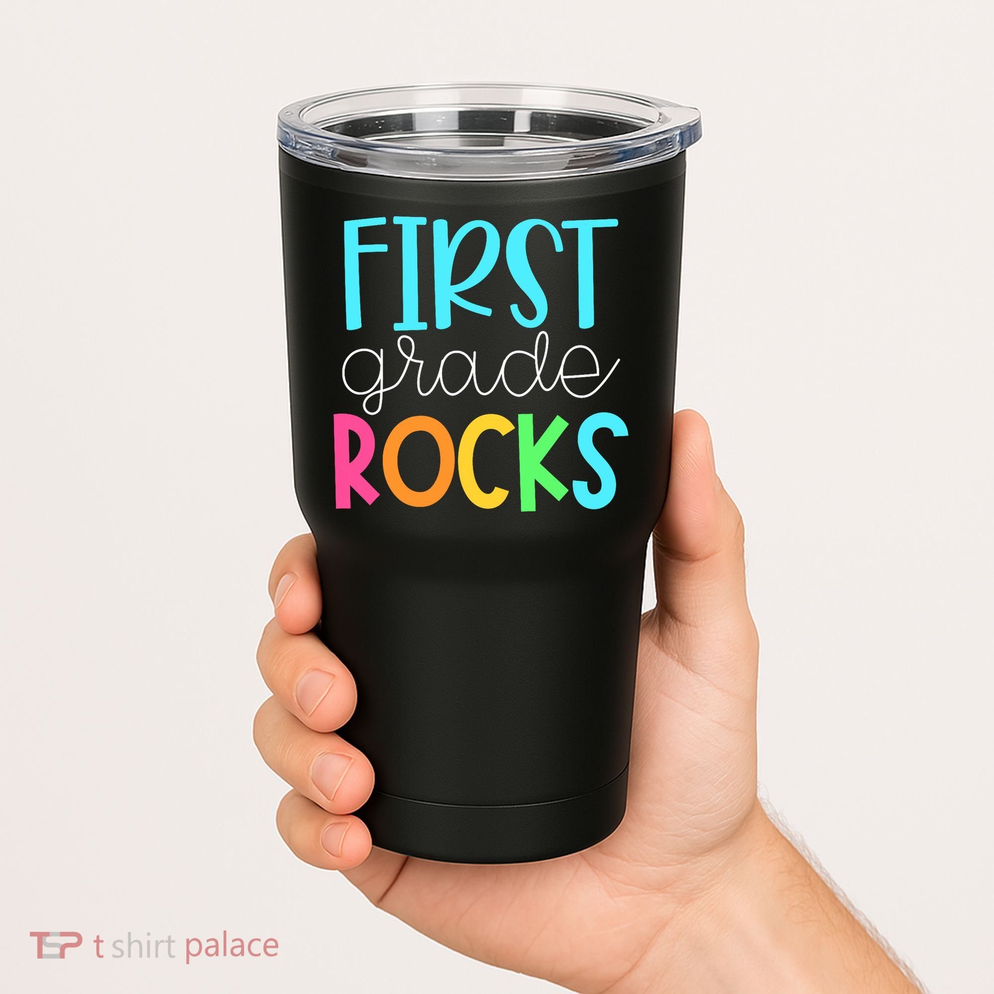 1st Teacher Team - First Grade Rocks Tumbler