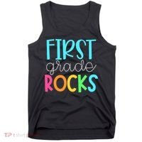 1st Teacher Team - First Grade Rocks Tank Top thumb 0