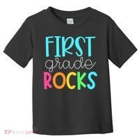 1st Teacher Team - First Grade Rocks Toddler T-Shirt thumb 0