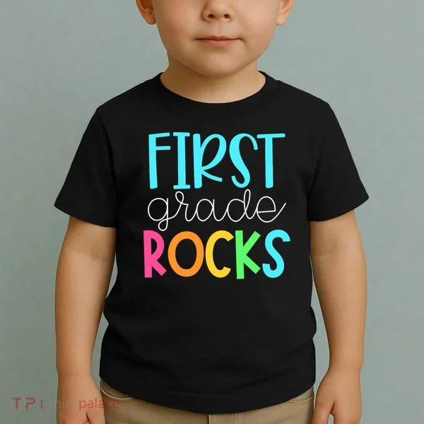1st Teacher Team - First Grade Rocks Toddler T-Shirt