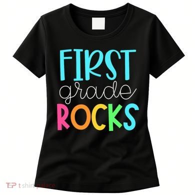 1st Teacher Team - First Grade Rocks Women's T-Shirt