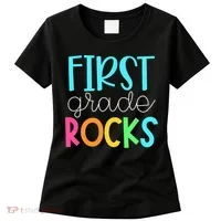 1st Teacher Team - First Grade Rocks Women's T-Shirt thumb 0