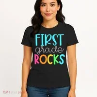 1st Teacher Team - First Grade Rocks Women's T-Shirt thumb 4
