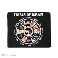 12 Twelve Tribes Of Israel Hebrew Israelite Judah Jerusalem Mousepad thumb 0