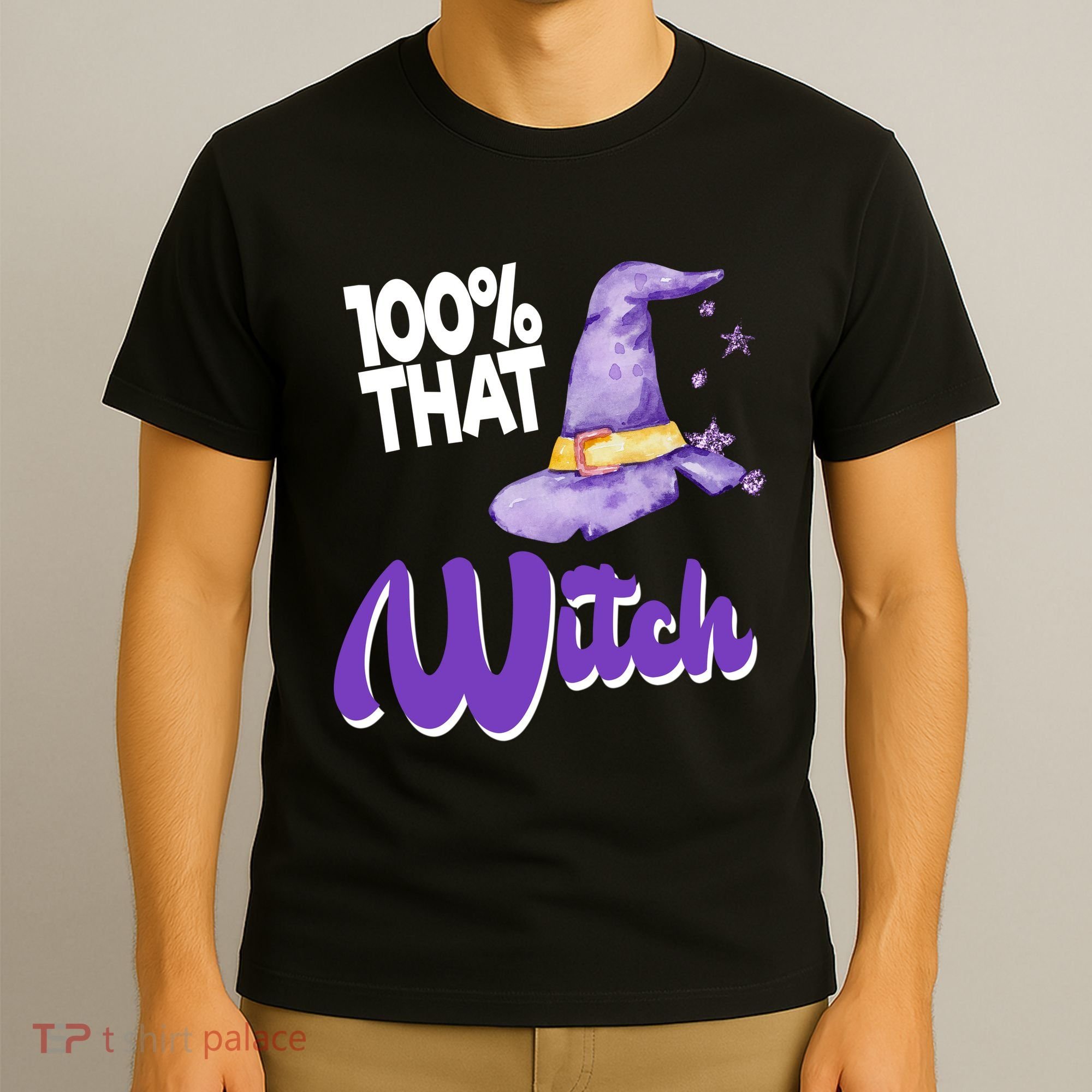 100% That Witch Funny Halloween T-Shirt