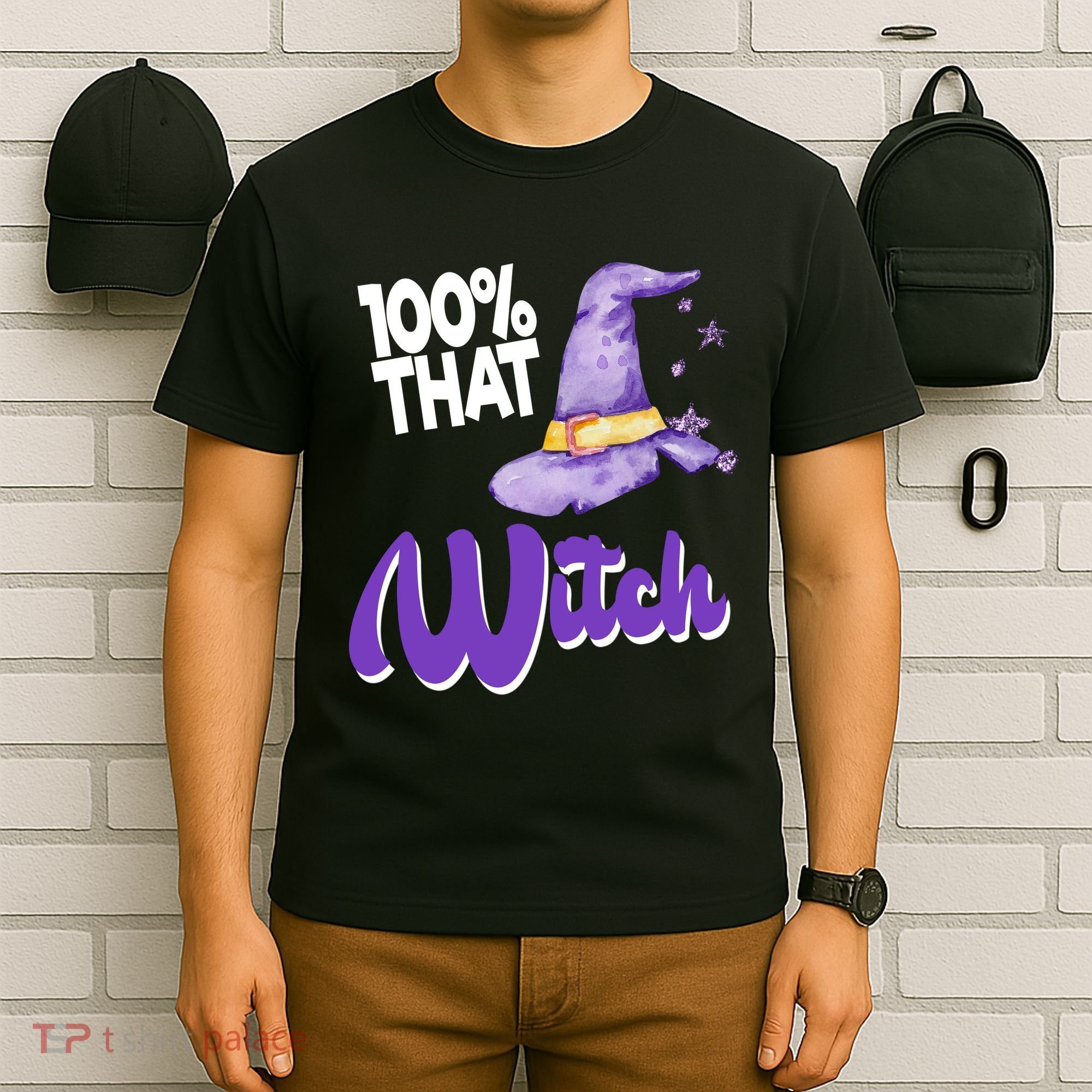 100% That Witch Funny Halloween T-Shirt