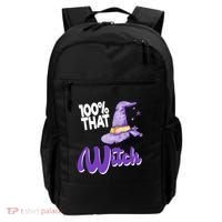 100% That Witch Funny Halloween Backpack thumb 0