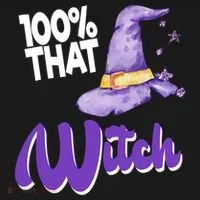 100% That Witch Funny Halloween Bucket Hat thumb 4