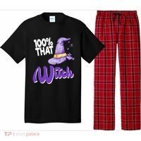 100% That Witch Funny Halloween Pajama Set thumb 0