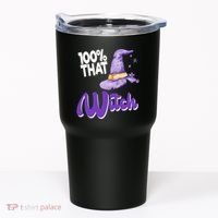 100% That Witch Funny Halloween Tumbler thumb 0