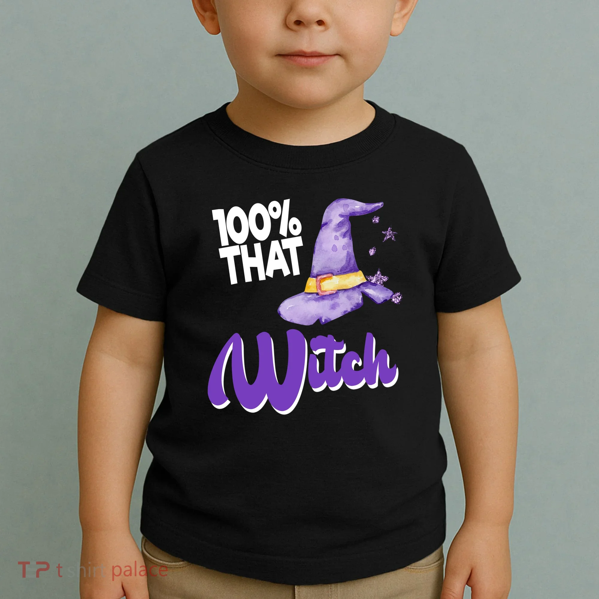100% That Witch Funny Halloween Toddler T-Shirt