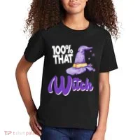 100% That Witch Funny Halloween Kids T-Shirt thumb 2