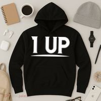 1 UP Funny Fathers Day T Hoodie thumb 3