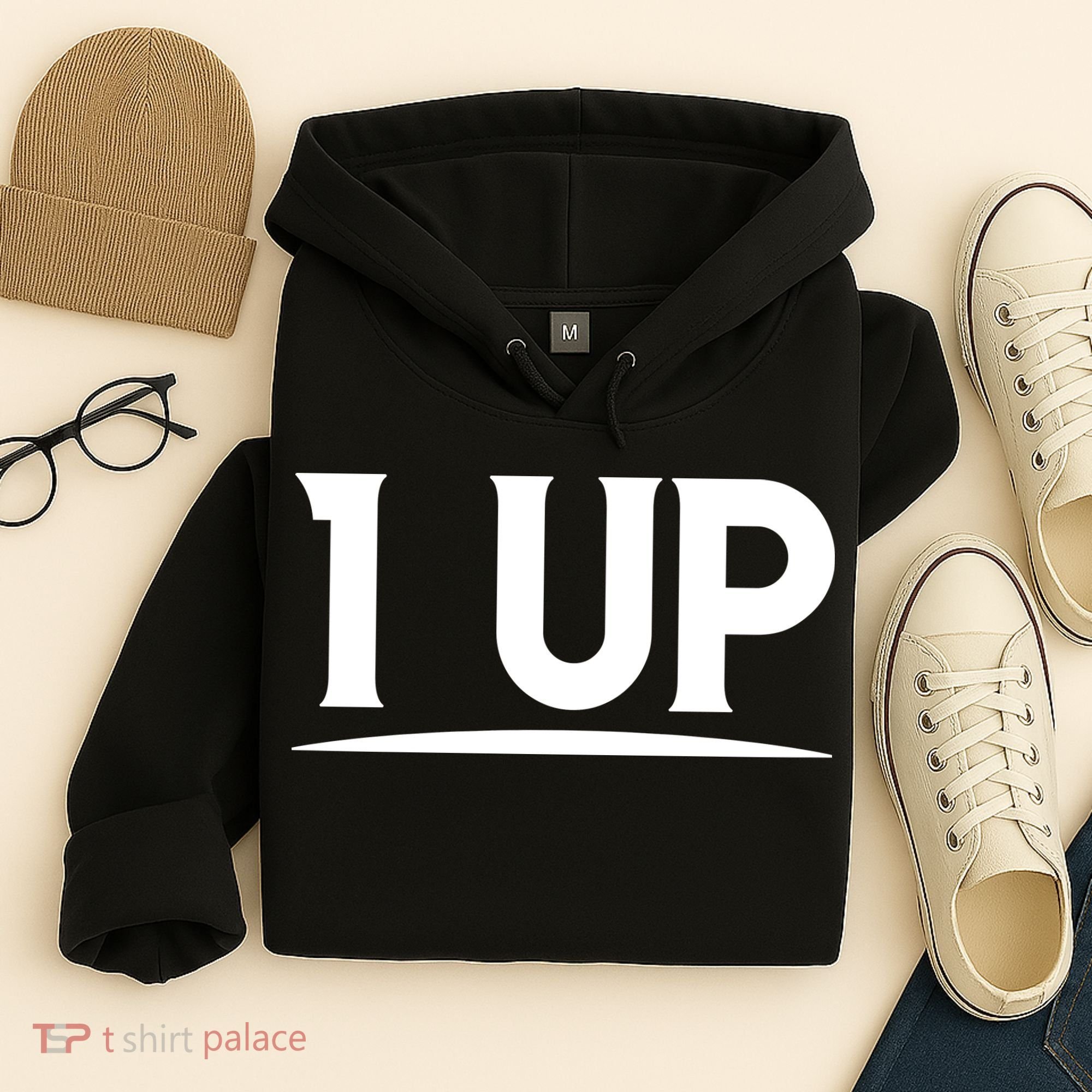 1 UP Funny Fathers Day T Hoodie