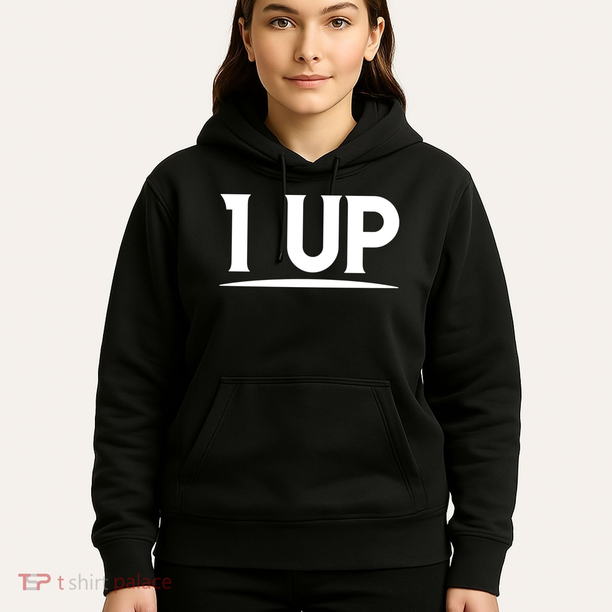 1 UP Funny Fathers Day T Hoodie
