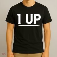 1 UP Funny Fathers Day T T-Shirt thumb 3