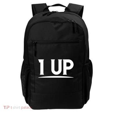 1 UP Funny Fathers Day T Backpack