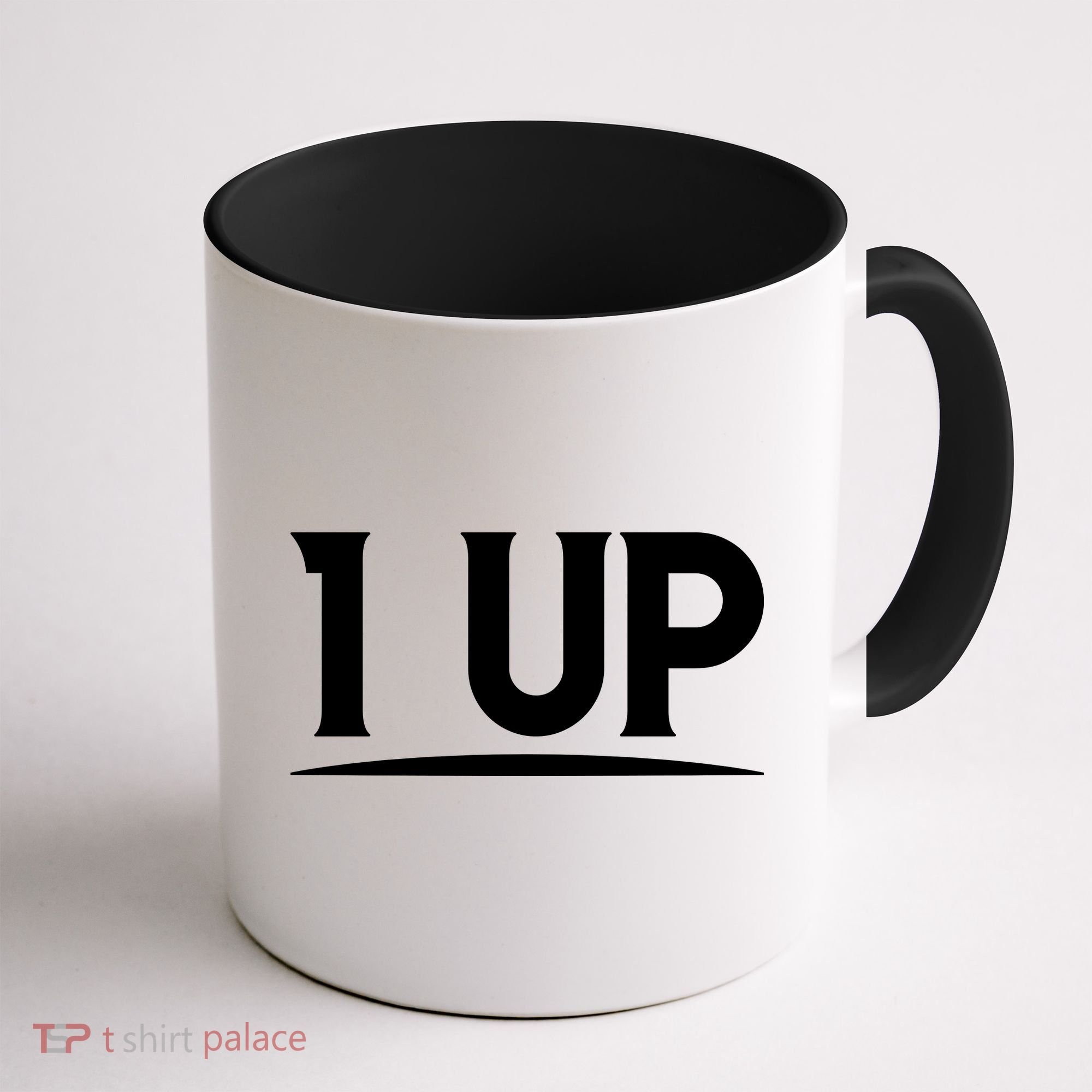 1 UP Funny Fathers Day T Coffee Mug