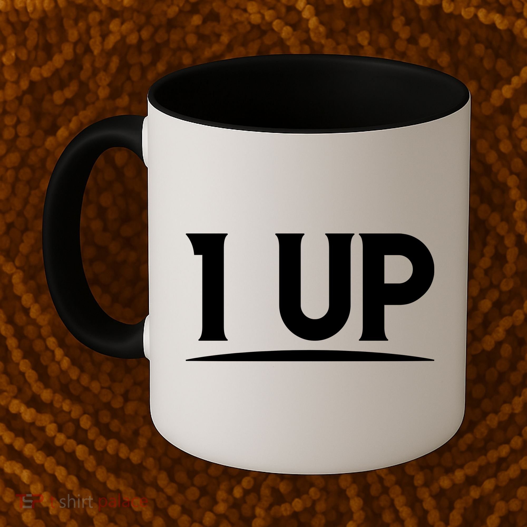 1 UP Funny Fathers Day T Coffee Mug