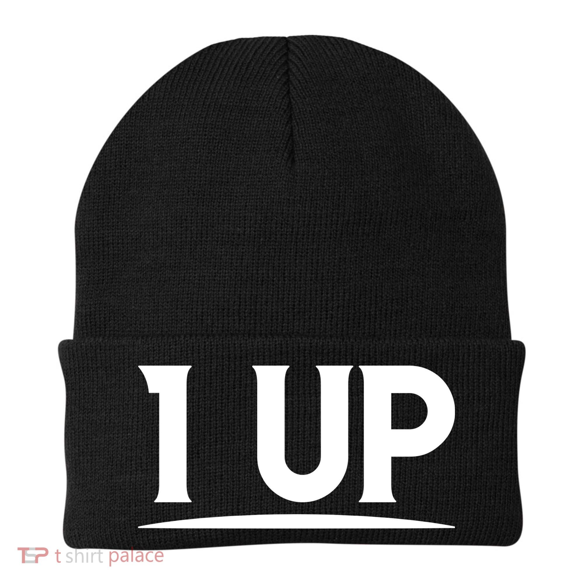 1 UP Funny Fathers Day T Beanie