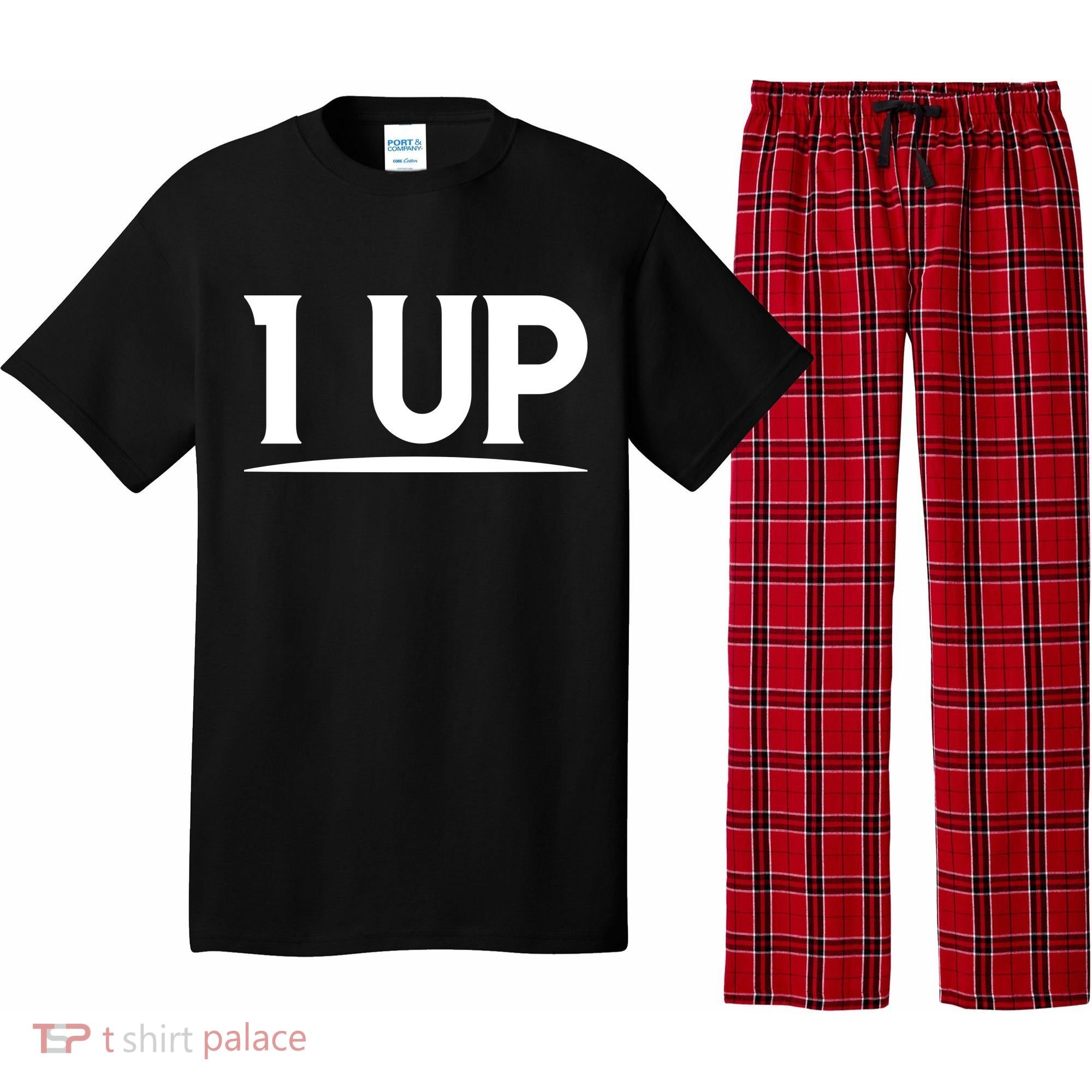 1 UP Funny Fathers Day T Pajama Set