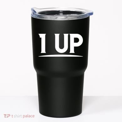 1 UP Funny Fathers Day T Tumbler