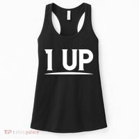 1 UP Funny Fathers Day T Women's Tank Top thumb 0