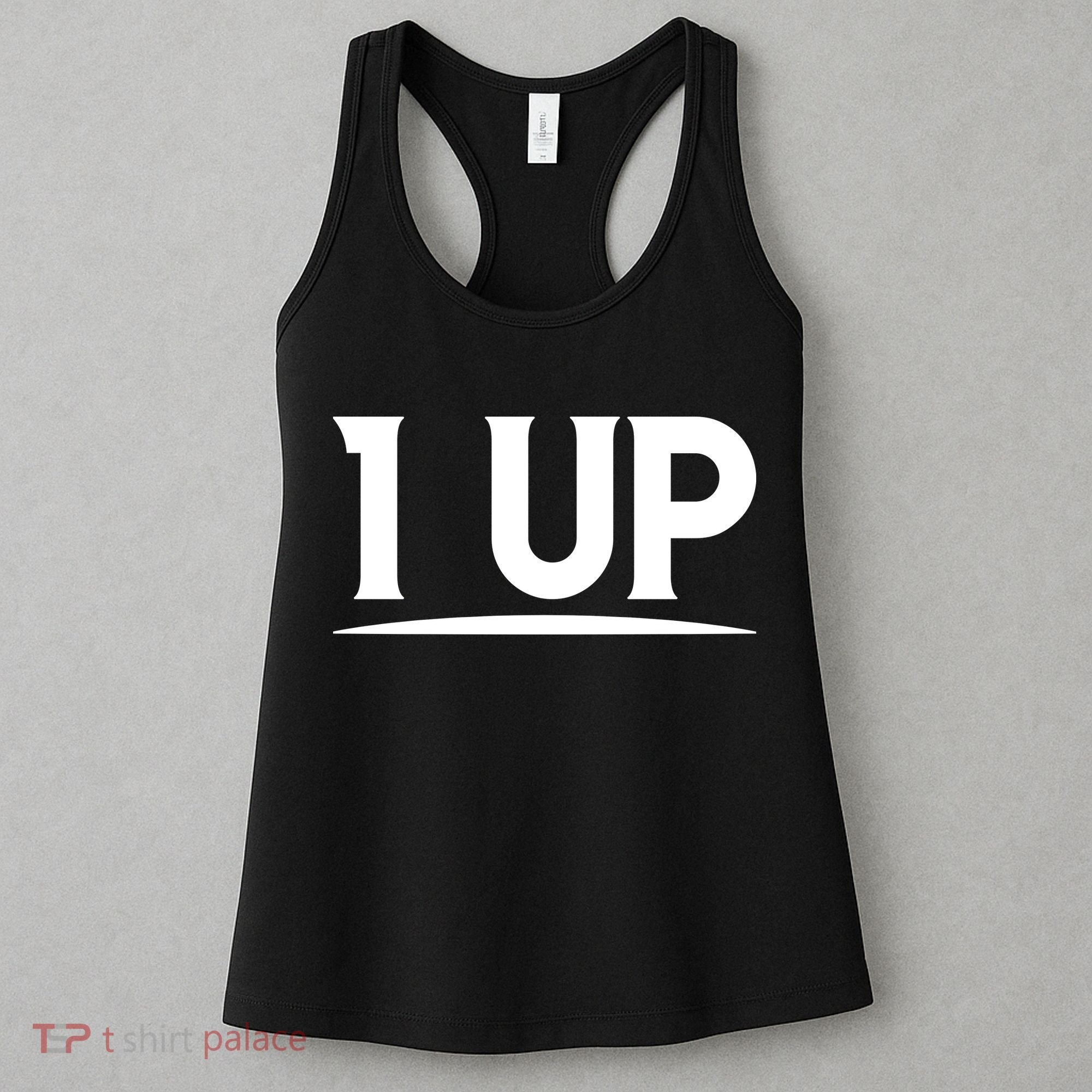 1 UP Funny Fathers Day T Women's Tank Top