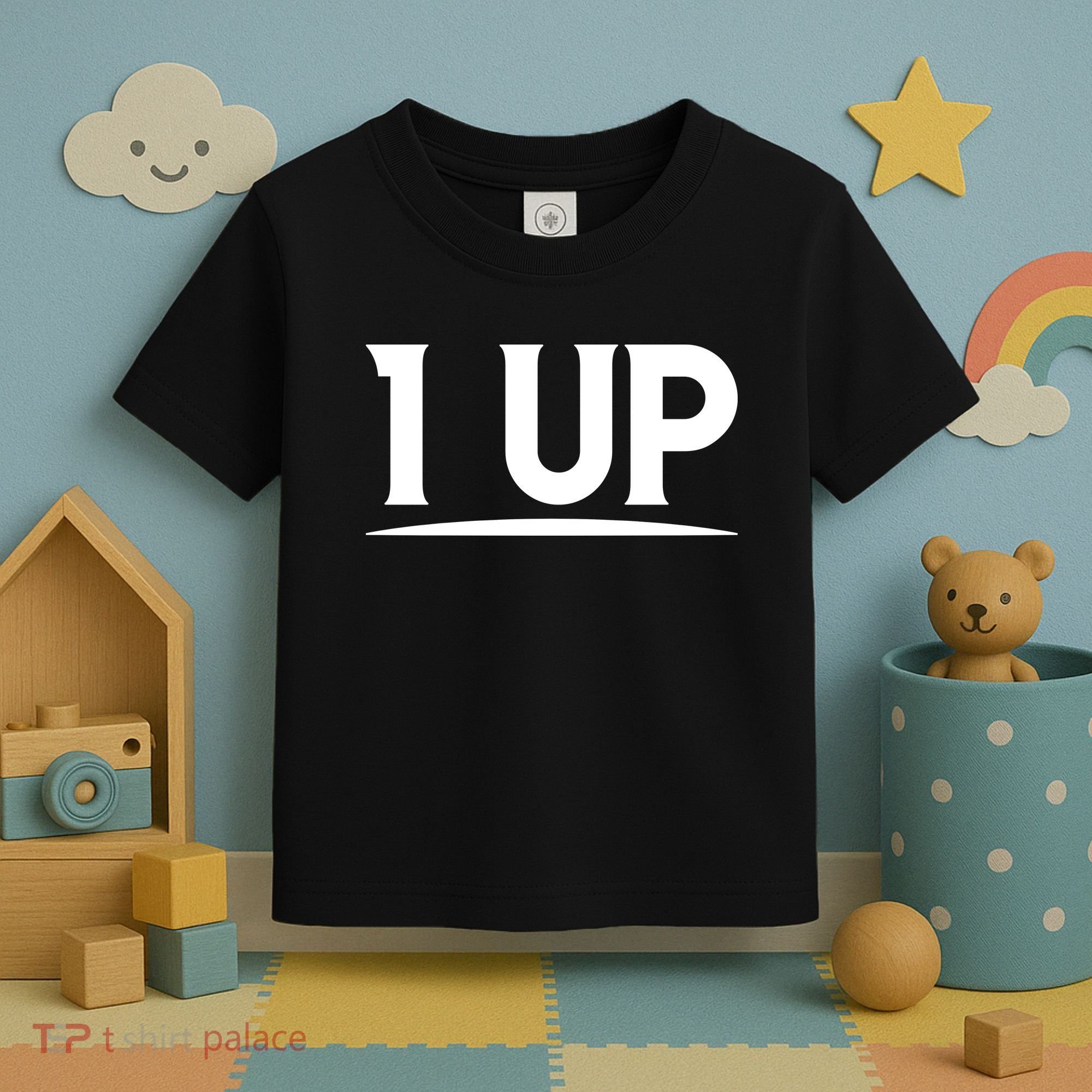 1 UP Funny Fathers Day T Toddler T-Shirt