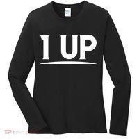 1 UP Funny Fathers Day T Women's Long Sleeve Shirt thumb 0