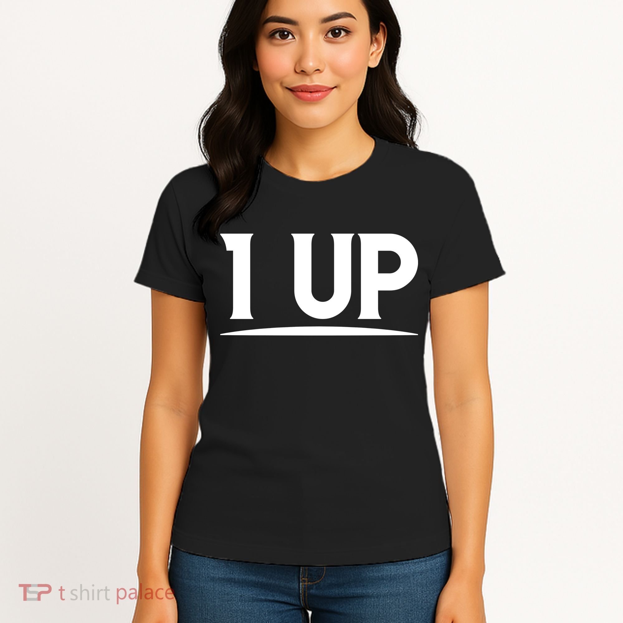 1 UP Funny Fathers Day T Women's T-Shirt