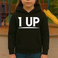 1 UP Funny Fathers Day T Kids Hoodie thumb 3