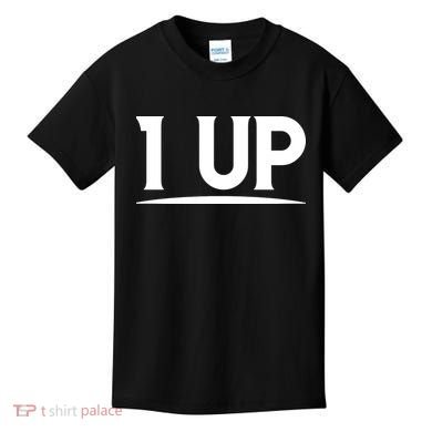 1 UP Funny Fathers Day T Kids T-Shirt