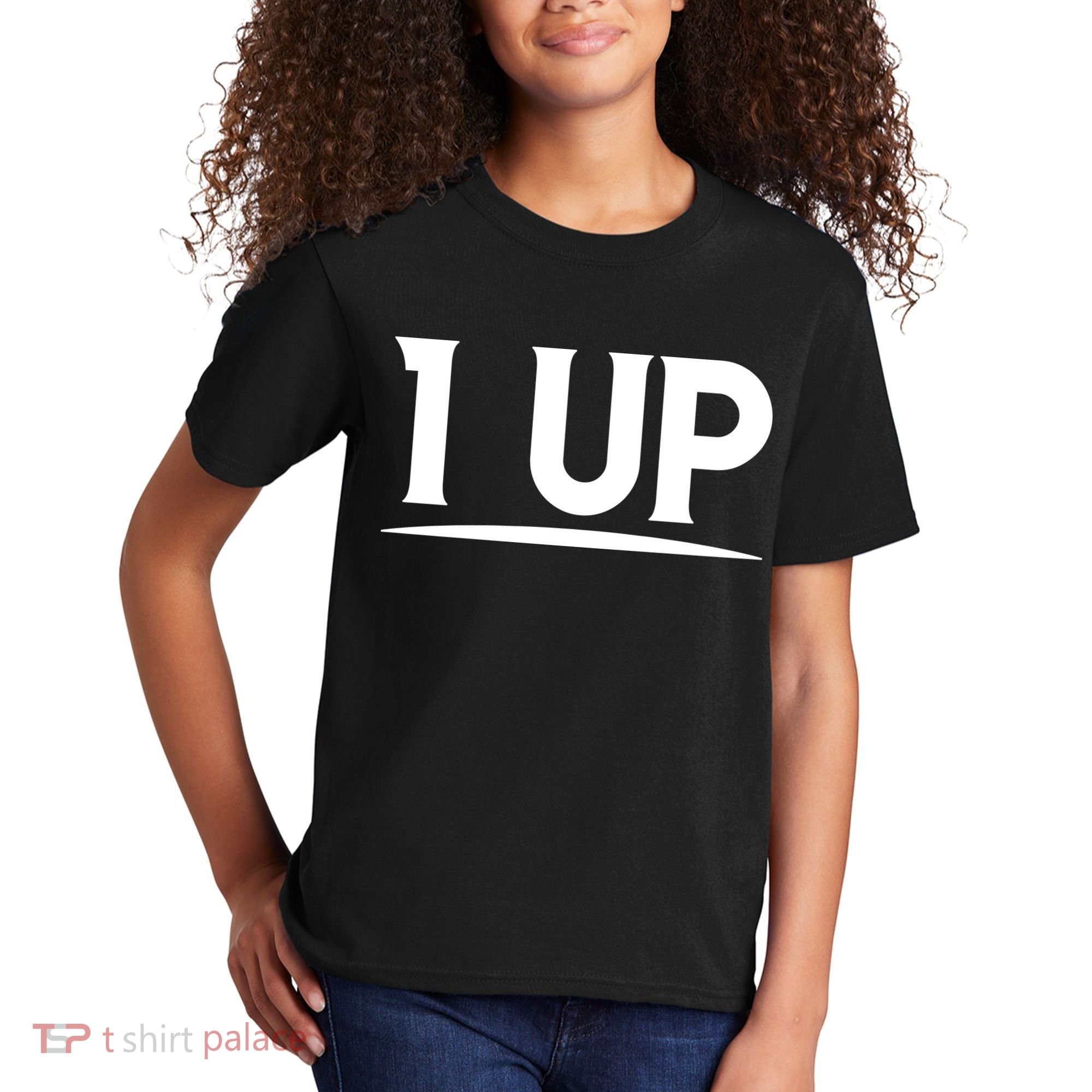 1 UP Funny Fathers Day T Kids T-Shirt