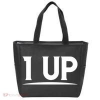 1 UP Funny Fathers Day T Tote Bag thumb 0