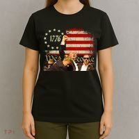 1776 Usa Flag Donald Trump 2024 Usa Election Voting T-Shirt thumb 4