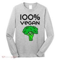 100 % Vegan Long Sleeve Shirt thumb 0