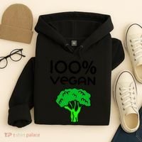 100 % Vegan Hoodie thumb 4