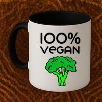 100 % Vegan Coffee Mug thumb 2