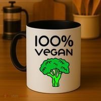 100 % Vegan Coffee Mug thumb 4