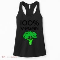 100 % Vegan Women's Tank Top thumb 0