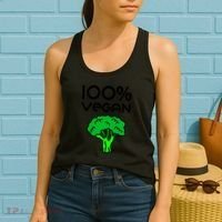 100 % Vegan Women's Tank Top thumb 2