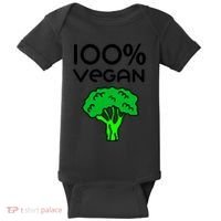 100 % Vegan Baby Bodysuit thumb 0