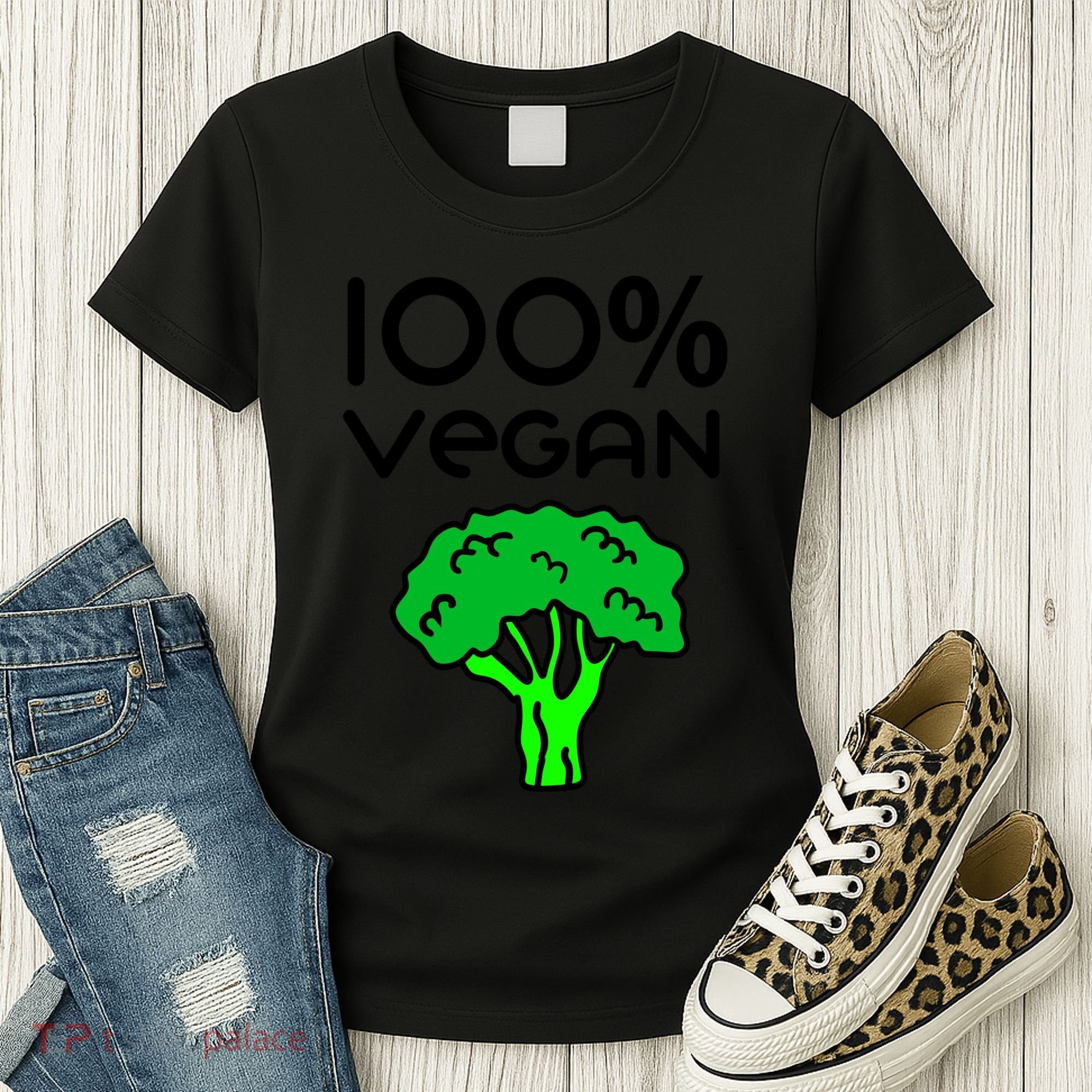 100 % Vegan Women's T-Shirt
