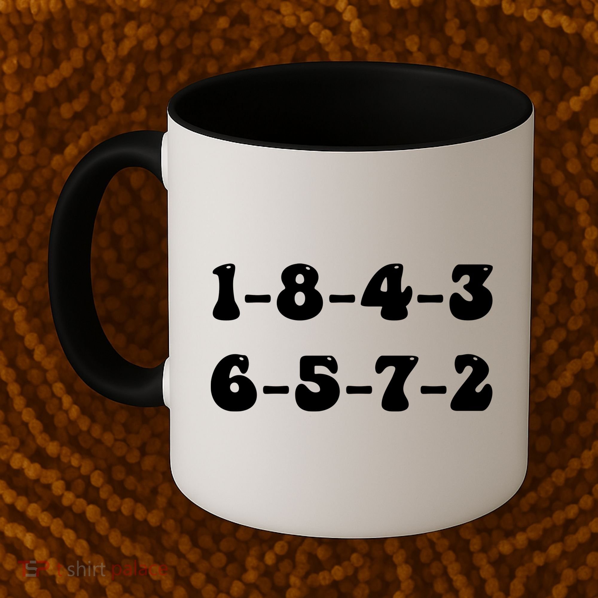 18436572 V8 Engine Firing Order Coffee Mug