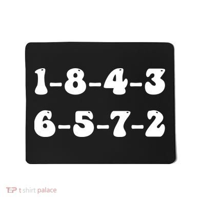 18436572 V8 Engine Firing Order Mousepad