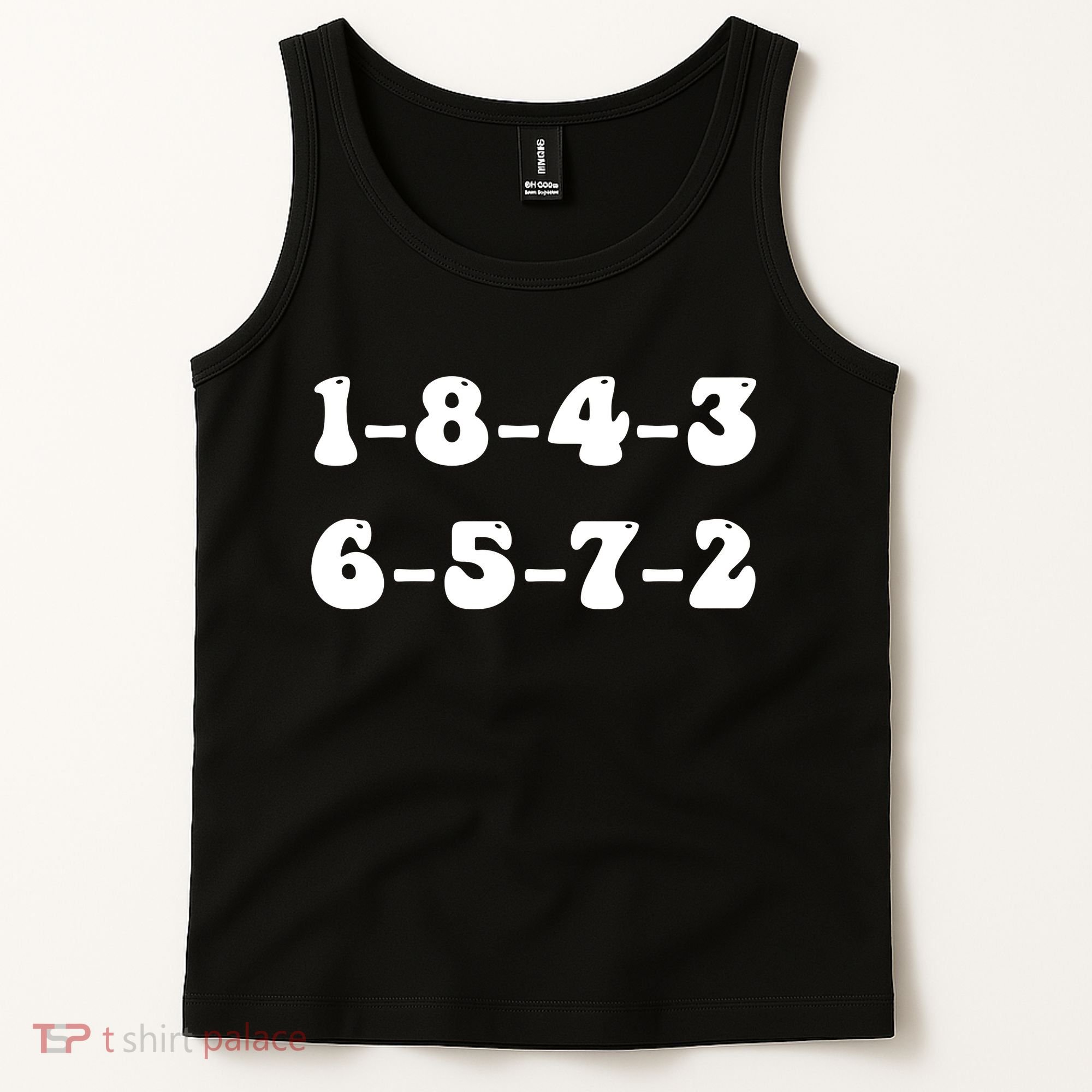 18436572 V8 Engine Firing Order Tank Top