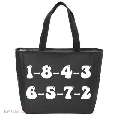 18436572 V8 Engine Firing Order Tote Bag