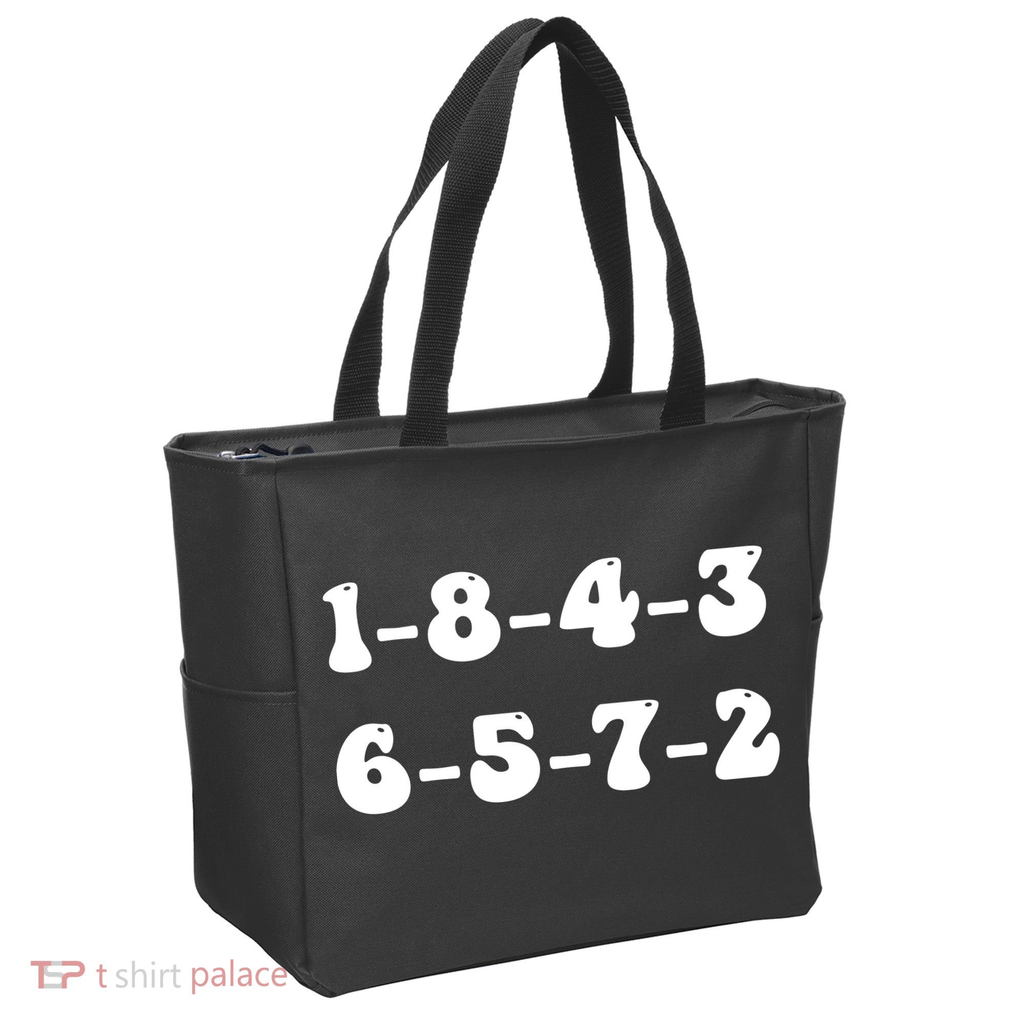 18436572 V8 Engine Firing Order Tote Bag